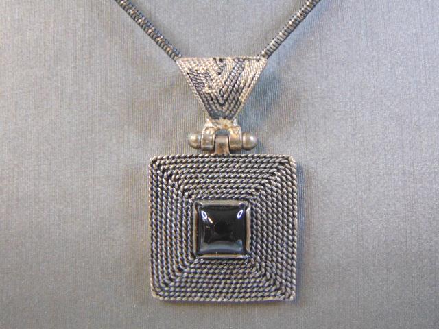 Womens DGS Turkey Sterling Silver Necklace & Pendant (1 of 4)