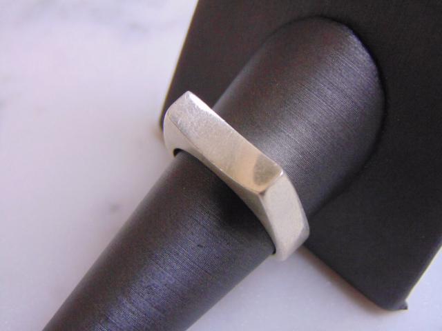 Vintage Estate Sterling Silver Modern Contemporary Ring (1 of 4)