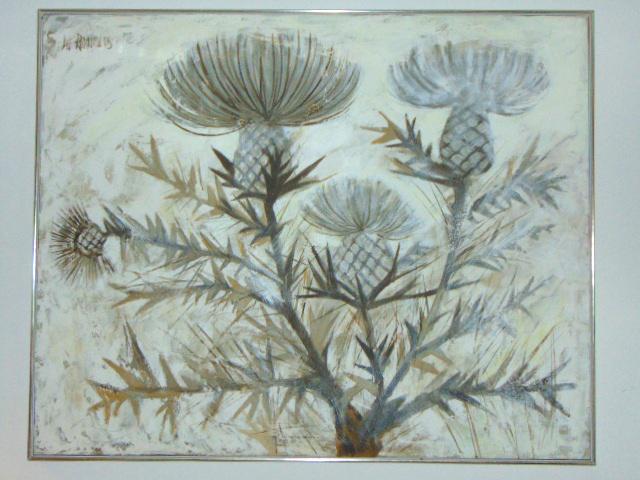 Listed Artist Lee Reynolds Vanguard Studios Painting (1 of 4)