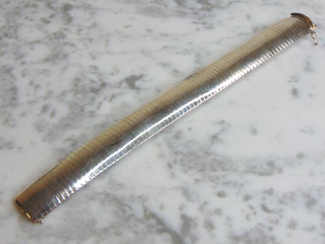 Womens Vintage Estate Sterling Silver Bracelet (1 of 4)