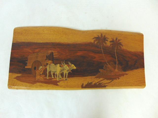 VINTAGE MIDDLE EASTERN PERSIAN MARQUETRY INLAY (1 of 4)