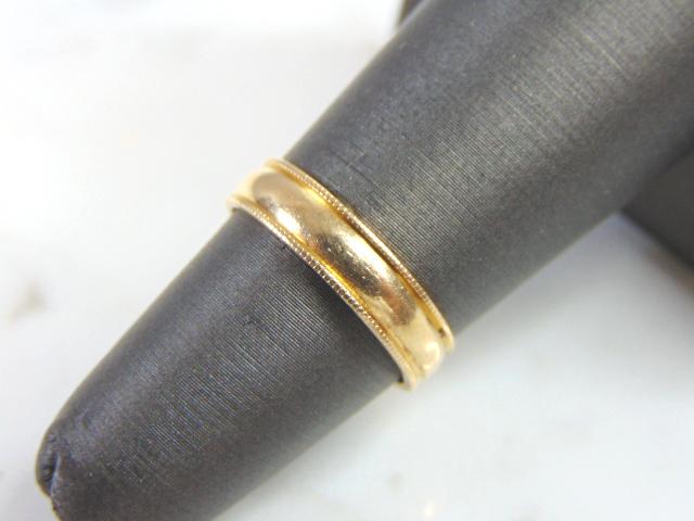 Vintage Estate 14k Yellow Gold Wedding Band Ring (1 of 3)