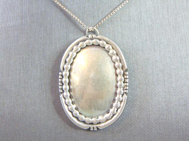 Vintage Estate Sterling Silver Southwestern Pendant (1 of 3)