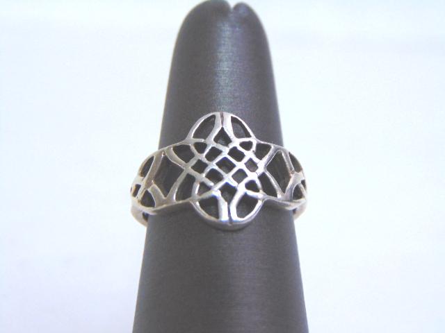 Womens Vintage Estate .925 Sterling Silver Ring (1 of 4)