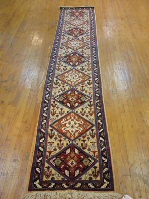 Vintage Semi-Antique Handmade Ghragheh Runner Rug (1 of 5)