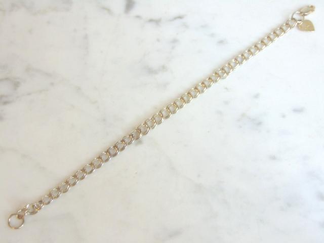 Womens Vintage Estate Sterling Silver Bracelet (1 of 3)