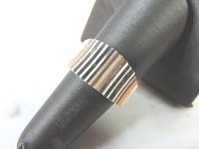 Women's Vintage Estate .925 Sterling Silver Band Ring (1 of 5)