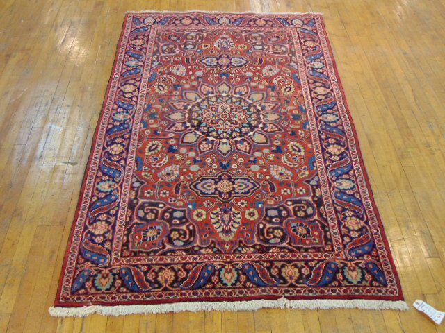 Vintage Estate Semi-Antique Handmade Heriz Rug (1 of 5)
