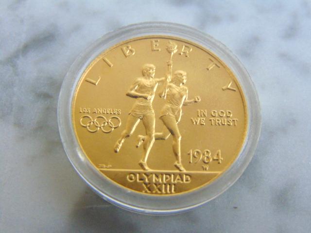 ESTATE FIND 1984 U.S. OLYMPIC $10 GOLD COIN (1 of 2)