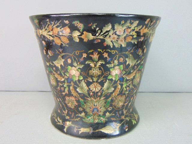 Decorative Victorian Style Porcelain Floral Planter (1 of 7)