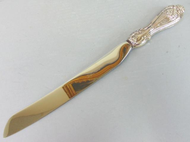 Sheffield Silver Co. England SilverPlated Cake Knife (1 of 4)