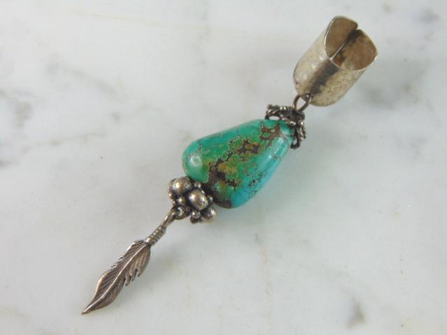 Womens Sterling Silver Southwestern Cartilage Cuff (1 of 2)