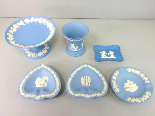Lot of Vintage Decorative English Wedgewood Jasperware (1 of 11)