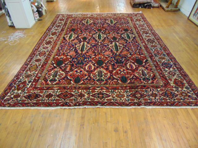 Vintage Estate Semi-Antique Handmade Bakhtiyar Rug (1 of 6)