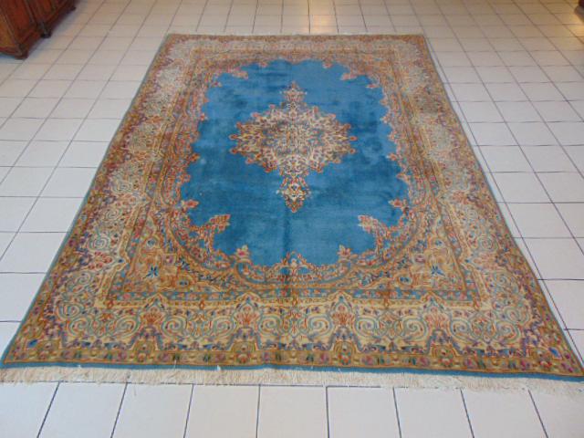Vintage Estate Semi Antique Handmade Kerman Rug (1 of 6)