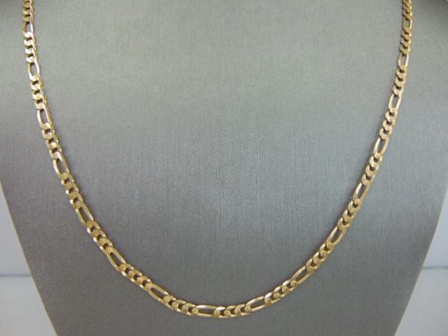 Mens Vintage 14K Yellow Gold Italian Chain Necklace (1 of 3)