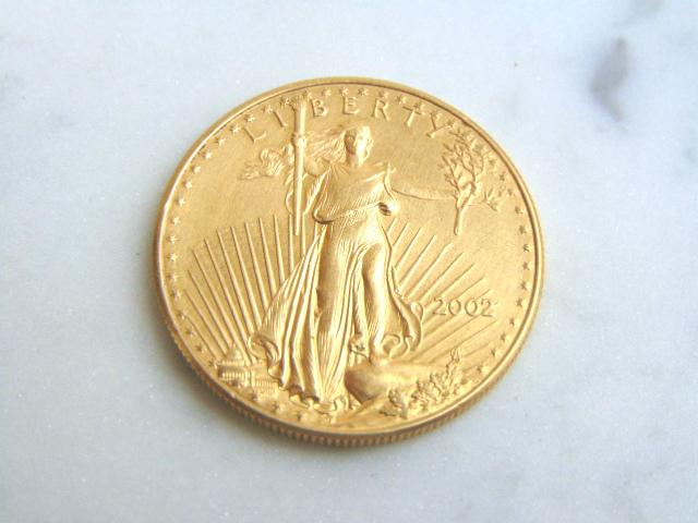 ESTATE FIND 2002 $50 GOLD AMERICAN EAGLE COIN (1 of 2)