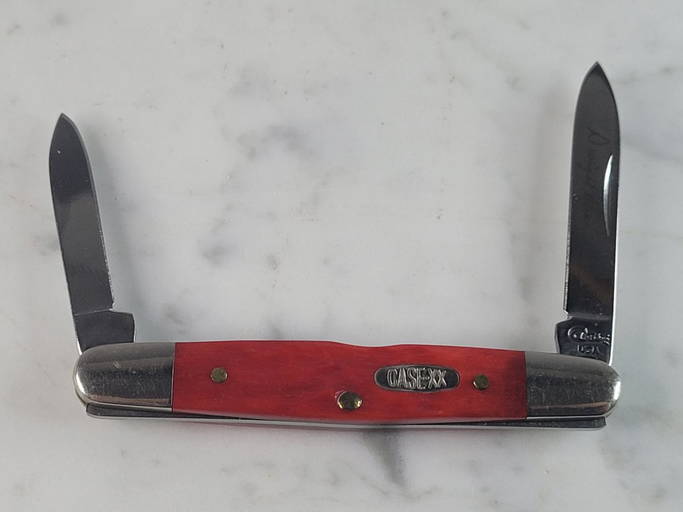 Vintage Collectible Case Xx Dwight Eisenhower Pen Pocket Knife