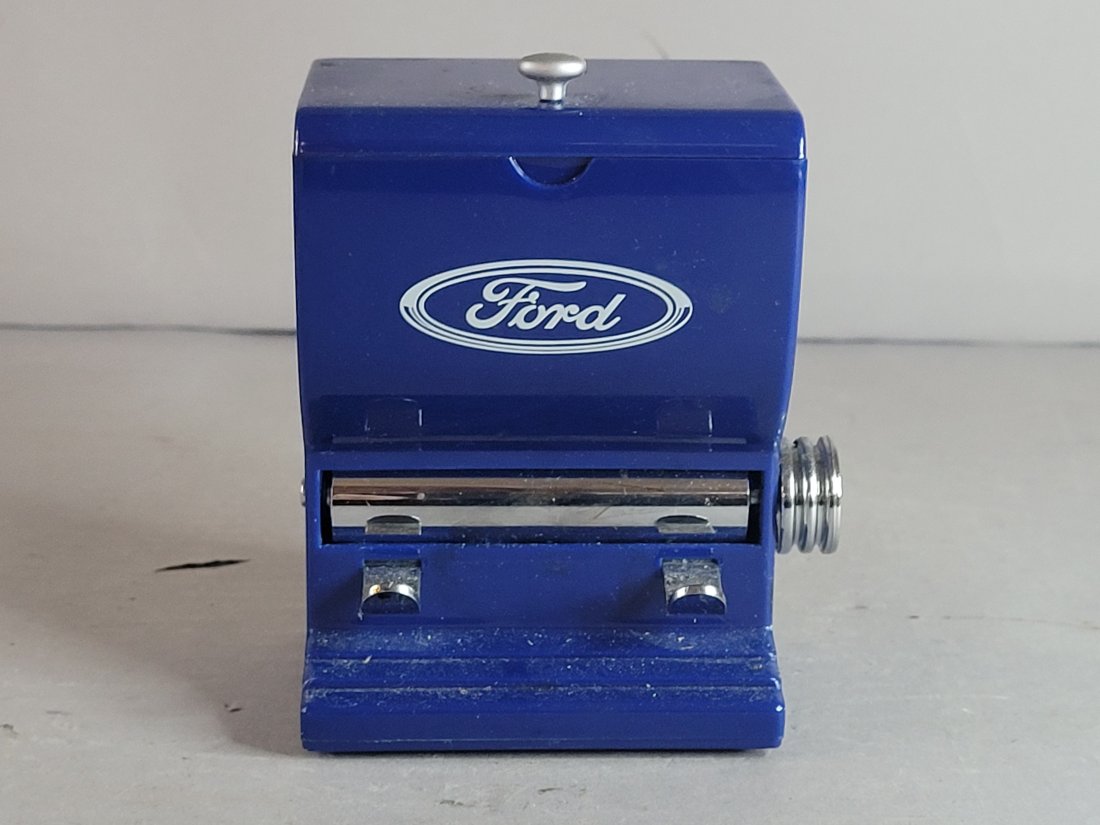 Collectible Ford Automobile Car Truck Tooth Pick Holder: A COLLECTIBLE FORD TOOTH PICK HOLDER THAT MEASURES ABOUT 4 1/4" TALL BY 3 1/2" LONG BY 2 1/4" WIDE. APPEARS TO BE IN VERY GOOD CONDITION. MAKES A GREAT GIFT FOR THAT SPECIAL SOMEONE. IF ANY QUESTIONS,