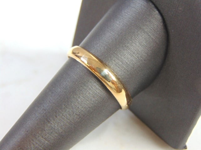 Vintage Estate 14k Yellow Gold Wedding Band Ring (1 of 3)