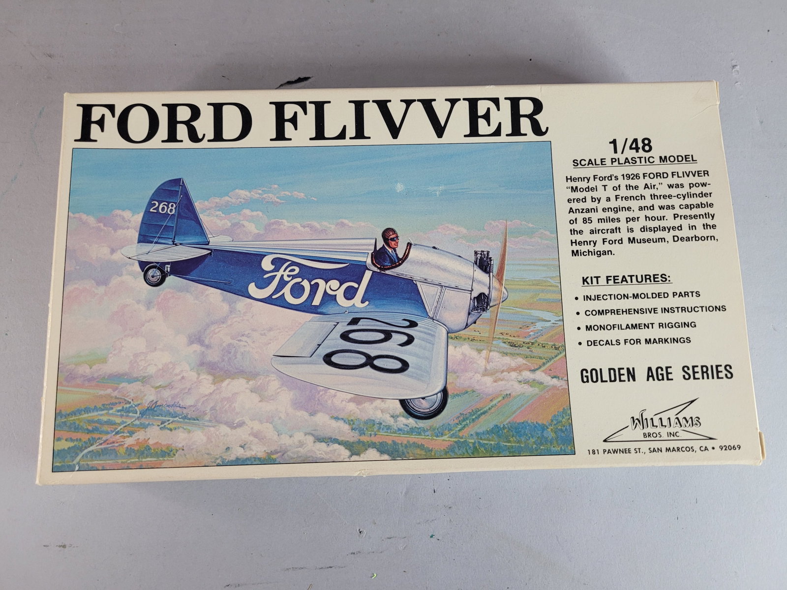 1/48 William Bros 1926 Ford Flivver Plastic Scale Model Kit NOS Sealed (1 of 3)