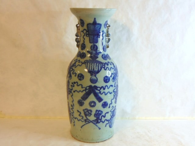 Antique Chinese Celadon Vase (1 of 7)