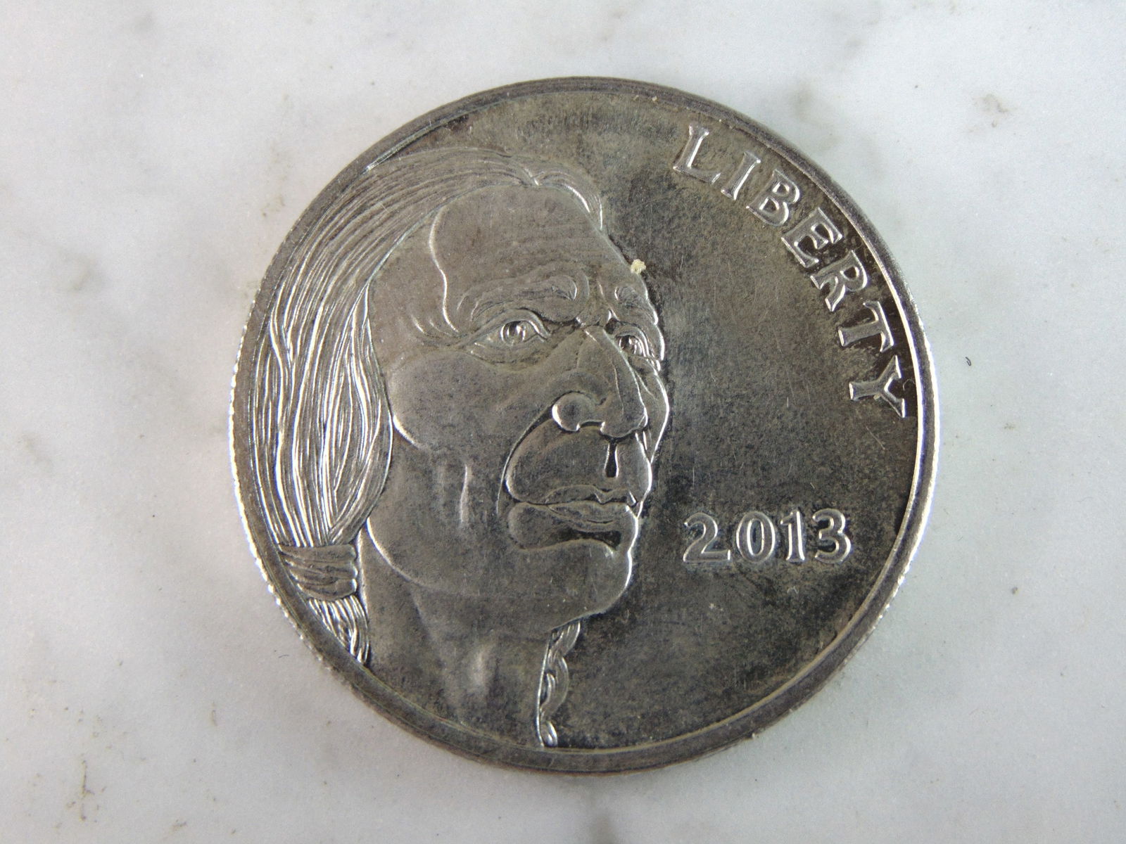 2013 United States Liberty Indian Head Buffalo 1oz .999 Fine Silver Round (1 of 2)