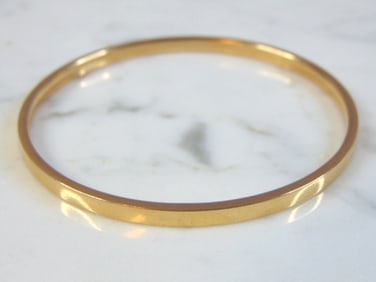 Womens Vintage Estate 18K Yellow Gold Bracelet