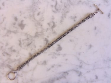 Womens Vintage Estate Sterling Silver Bracelet