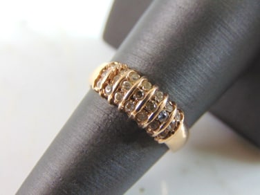 Womens Vintage Estate 14K Yellow Gold Ring