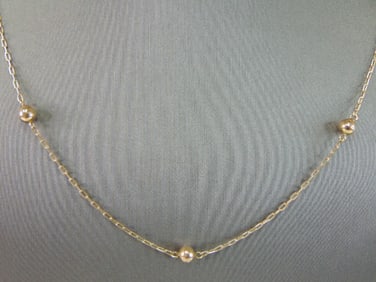 Womens Vintage Estate 10K Gold Necklace