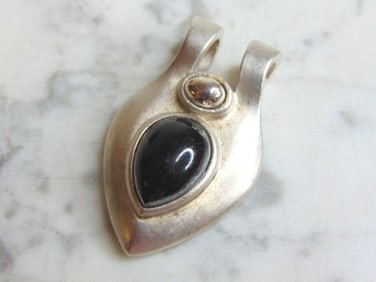 Womens Vintage Sterling Silver Pendant
