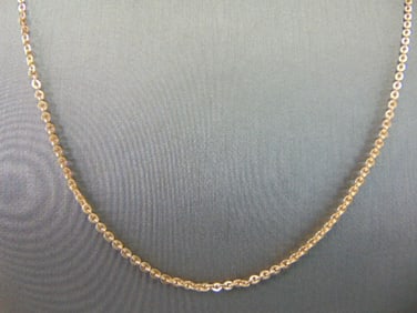 Women's Vintage Estate Fine 18K Rose Gold Necklace