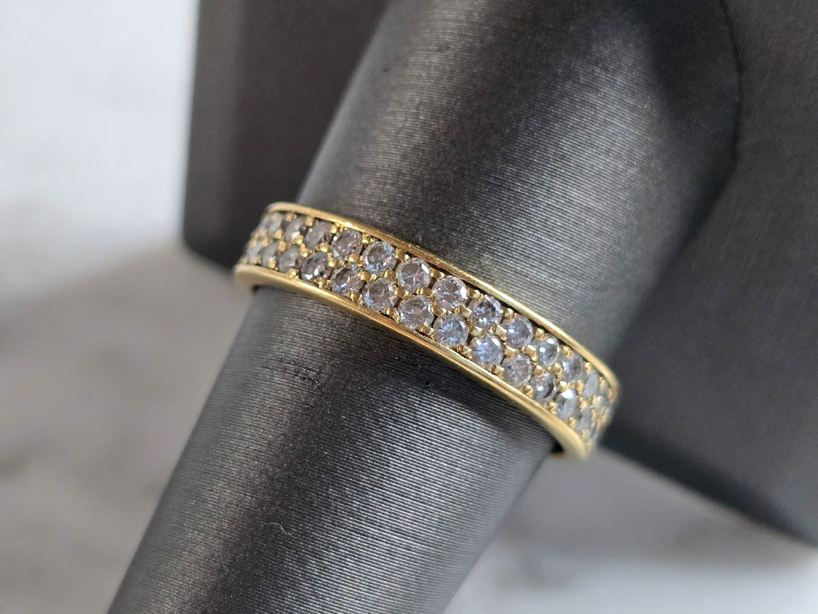 Womens Vintage Estate 14K Yellow Gold Diamond Ring (1 of 5)