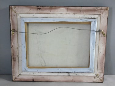 Vintage Original "Twlight" Artist Signed Framed Oil Painting