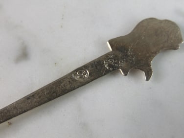 Vintage Estate Sterling Silver Taxco Collector Fruit Fork