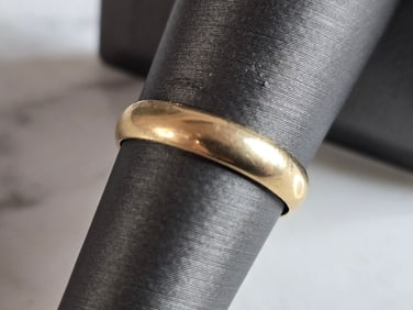 Womens Vintage Estate 14k Gold Tessler Weiss Wedding Ring Band