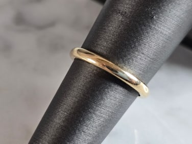 Womens Vintage Estate 14k Gold Wedding Ring Band