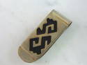 Vintage Estate Sterling Silver Southwestern Money Clip