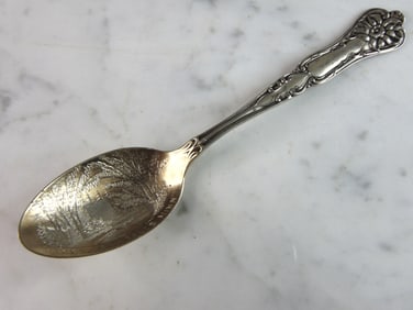 Vintage Sterling Silver Minnehaha Falls, Minnesota Collector Spoon