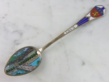 Vintage Coin Silver Pont Morand Collectible Spoon