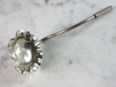 Vintage Estate Collectible Silver Plated Bon Bon Spoon
