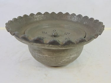 Vintage Antique Middle Eastern Copper Rice Pot