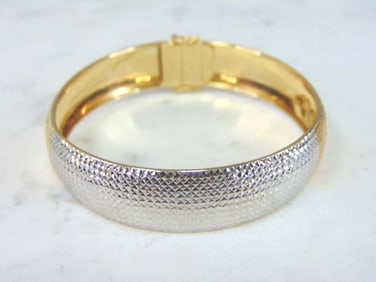 Womens Vintage Estate 14K Yellow Gold Bracelet
