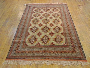 Vintage Estate Semi-Antique Handmade Rug
