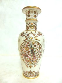Decorative Hand Painted Natural Marble Vase