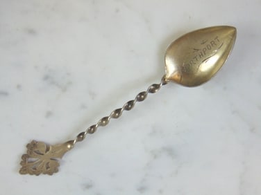 Vintage Sterling Silver Northport Collector Spoon