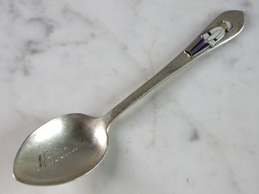 Vintage Estate Sterling Silver Nassau Bahamas Collector Spoon
