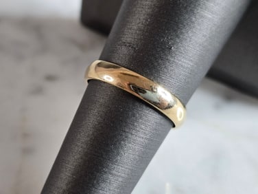 Womens Vintage Estate 14k Gold Wedding Ring Band