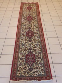 Vintage Estate Decorative Handmade Middle Eastern Runner Rug